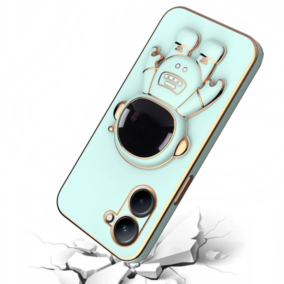 Etui do Realme C33, Astronaut, zielone