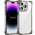 Etui do iPhone 14 Pro, ERBORD CornerShield, czarne