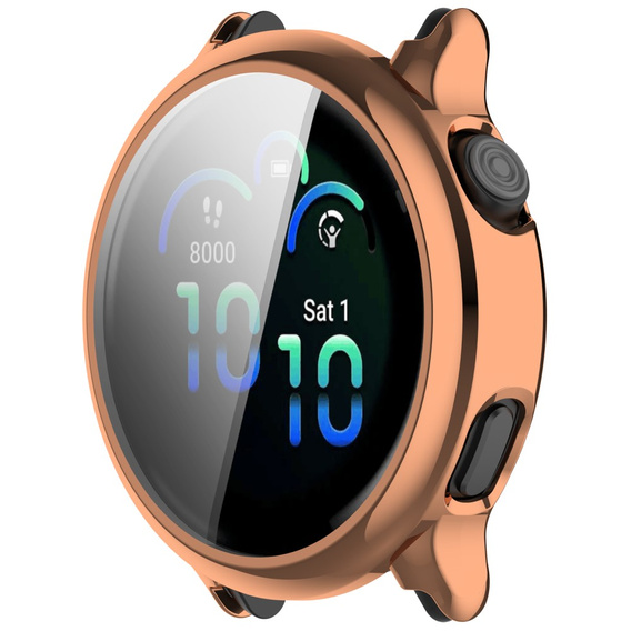 Etui ochronne TPU do Garmin Vivoactive 6 – różowe złoto