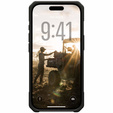 Etui Urban Armor Gear do iPhone 17 Pro, Monarch Pro Kevlar MagSafe, kevlar black