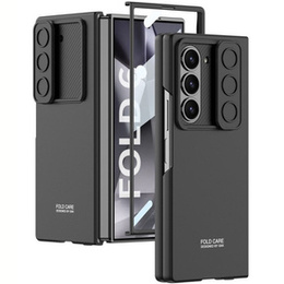 Etui do Samsung Galaxy Z Fold6 5G, GKK Slim Camshield, czarne