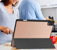 Etui do Samsung Galaxy Tab S11 Ultra, Smartcase z miejscem na rysik, różowe złoto