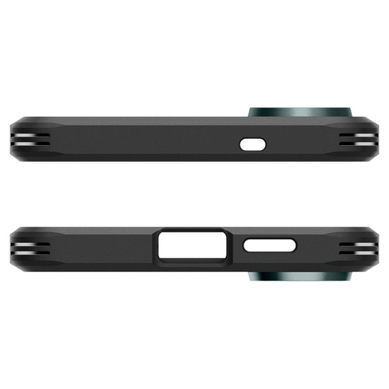Etui Spigen do Samsung Galaxy S25 Edge, Tough Armor MagSafe, zielone + Szkło Hartowane 9H