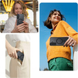 Etui do Samsung Galaxy S24 FE, do MagSafe, ERBORD Matt Case, czarne + Szkło na ekran