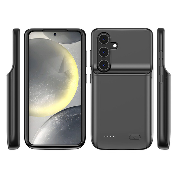 Etui z Baterią 4500mAh do Samsung Galaxy S24, czarne