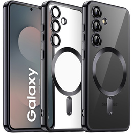 Etui do Samsung Galaxy S25 FE, Electro MagSafe, czarne