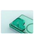 Etui do Samsung Galaxy S25 Ultra, pancerne Nillkin, Icelade Prop, do Magsafe, zielone