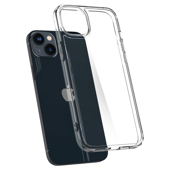 Etui Spigen do iPhone 14, Ultra Hybrid, Crystal Clear, przezroczyste
