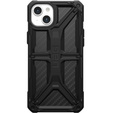 Etui Urban Armor Gear do iPhone 15 Plus, Monarch, Carbon czarne