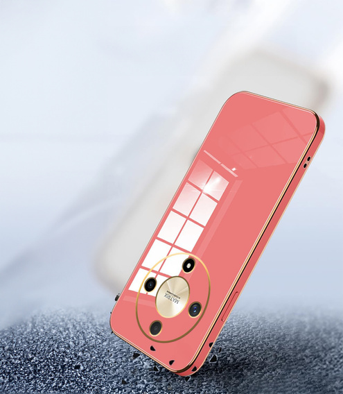 Etui do Honor Magic 6 Lite 5G, Glamour CamShield, czerwone