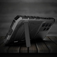 Etui pancerne do Samsung Galaxy S24 Ultra, Military Kickstand, czarne