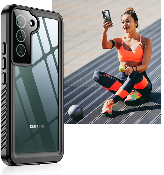 Etui Wodoodporne IP68 do Samsung Galaxy S22, czarne