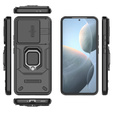 Etui KickStand Camera Lens do Xiaomi Poco F6 Pro, czarne