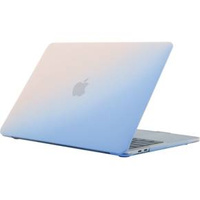 Etui ochronne do Macbook Air 13 (A2681) 2022, HardShell, różowe / niebieskie