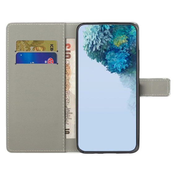 Etui z klapką do Xiaomi Redmi Note 12S, Wallet, Butterfly