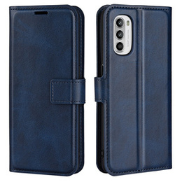 Etui Wallet do Motorola Moto G52 / G82 5G, Protective Cover, Blue