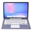 Etui z klawiaturą Bluetooth i touchpadem do Samsung Galaxy Tab S10 FE+ Plus X620/X626B – fioletowe