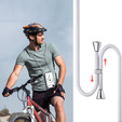 Etui do iPhone Air, Electro MagSafe, srebrne + Smycz