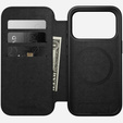 Etui Nomad do iPhone 17 Pro, Modern Leather Folio, brązowe