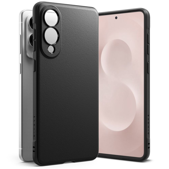 Etui Ringke Onyx do Samsung Galaxy S25 Edge + Szkło Hartowane 9H – Czarne