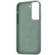 Etui do Samsung Galaxy S22 5G, Silicone Lite, ciemnozielone