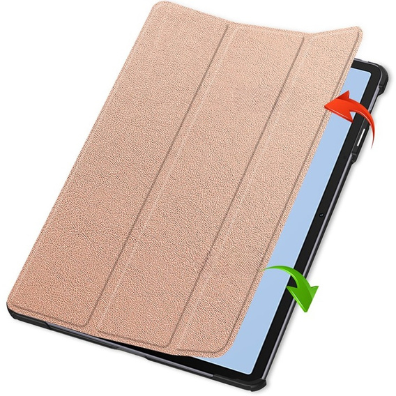 Etui z klapką do Huawei MatePad 11.5 2025, Smartcase, różowe rose gold