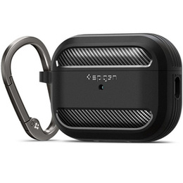 Etui SPIGEN  na Słuchawki Airpods Pro 1 / 2, Rugged Armor, Matte Black