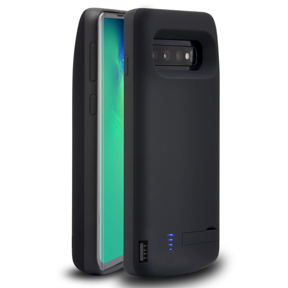 Etui z Baterią 6000mAh do Samsung Galaxy S10, czarne