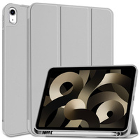 Etui do iPad 10.9" 2022 (10 gen.), Smartcase z miejscem na rysik, Szare