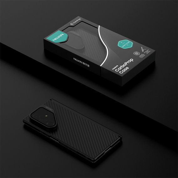 Etui do Samsung Galaxy Z Fold7 5G, pancerne Nillkin, do Magsafe - czarne
