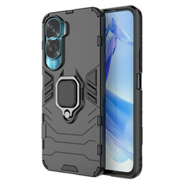 Etui do Honor 90 Lite 5G / X50i 5G, Kickstand Ring, czarne