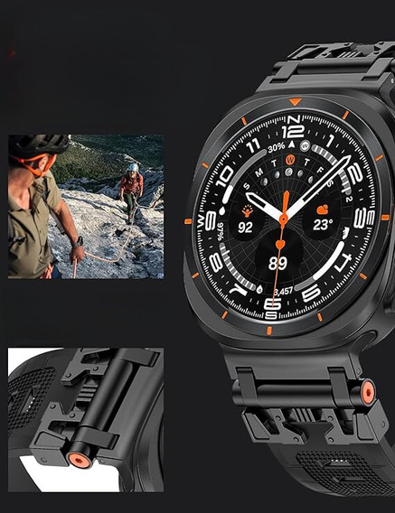 Pasek do Samsung Galaxy Watch Ultra 47mm (2025 / 2024), czarny