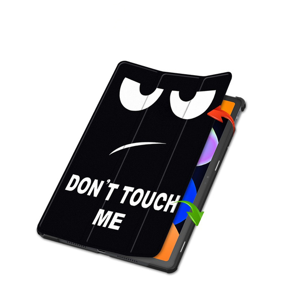 Etui do Lenovo Idea Tab 11" 2025 TB336FU TB336ZU, Smartcase, z funkcją podstawki, Don't Touch Me