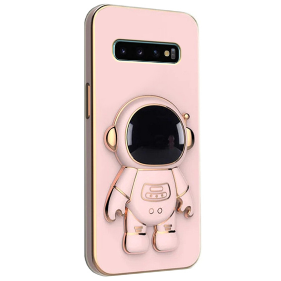 Etui do Samsung Galaxy S10 Plus, Astronaut, różowe rose gold