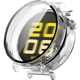 2w1 Etui + Szkło Hartowane do Huawei Watch GT 5 41mm, Przezroczyste