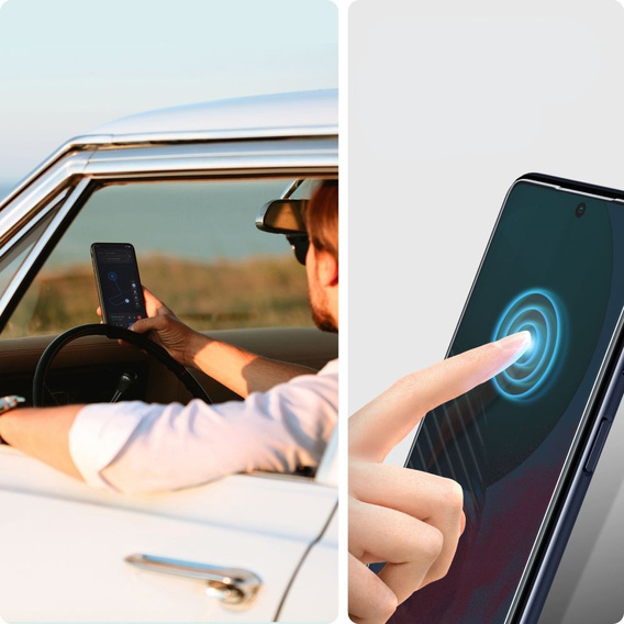 Szkło hartowane Spigen Glas.tR Slim 2-Pack do Samsung Galaxy XCover 7 / 7 Pro – Niewidzialna ochrona ekranu