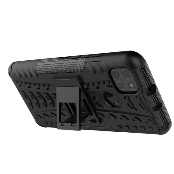 Etui do Motorola Moto G9 Power, Tire Armor, czarne