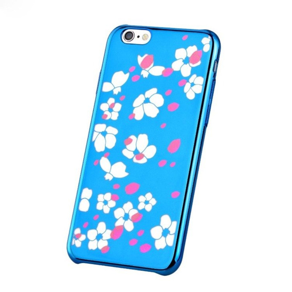 Etui COMMA Bloom Hard Case do iPhone 6 6s 4.7 - Niebieski