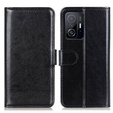 Etui z klapką do Xiaomi 11T / 11T Pro, Crazy Horse Wallet, czarne