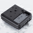 Etui NILLKIN do Samsung Galaxy Z Flip 4 5G, Qin Series, Czarne