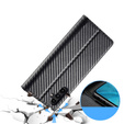 Etui z klapką do Samsung Galaxy A34 5G, Carbon LC.IMEEKE, czarne