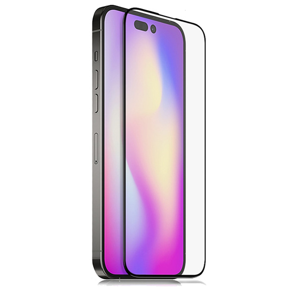 Szkło Hartowane 3D do iPhone 14 Pro Max, Black