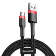 Baseus Kabel Micro-USB 1.5A 2m - Black/Red