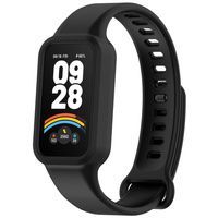 Pasek Silikonowy do Xiaomi Smart Band 9 Active / Xiaomi Redmi Band 3, Czarny