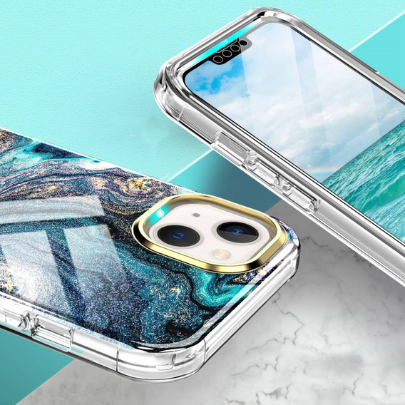 Etui z folią Soft Case do iPhone 14 Plus, Dark Blue