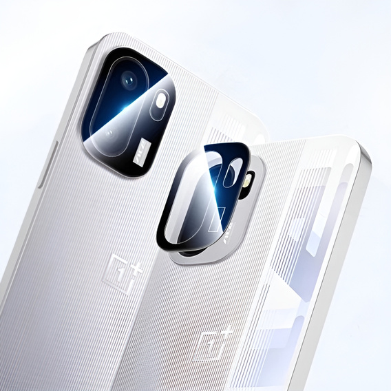 2x Szkło hartowane na aparat ERBORD do OnePlus 15R, Czarne