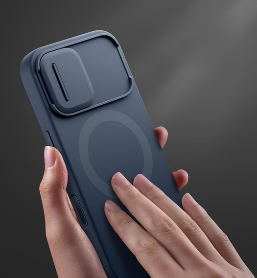 Etui do iPhone 17, Suritch Shockproof, do MagSafe – niebieskie