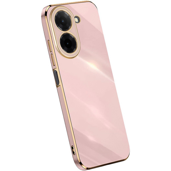 Etui do Xiaomi Redmi A5, Glamour CamShield, różowe rose gold