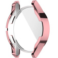 Etui z osłoną na ekran do Samsung Galaxy Watch 4 44mm, Różowy