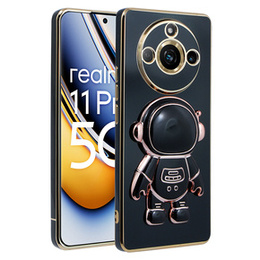 Etui do Realme 11 Pro / 11 Pro +, Astronaut, czarne